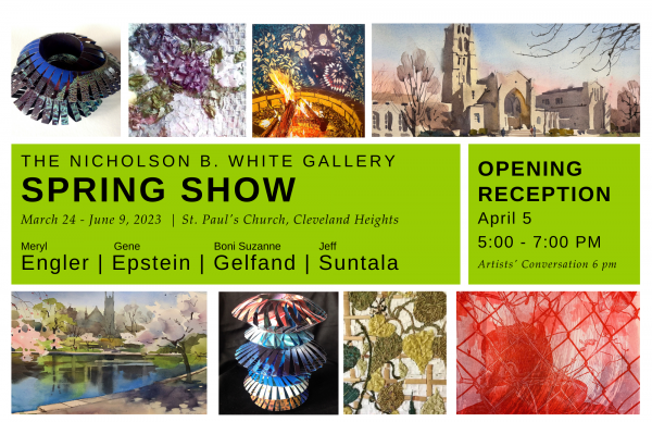 Nicholson B. White Gallery Spring Show Opening